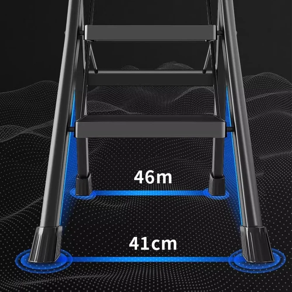 Folding Lightweight Stepladder Step Ladder Simplicity Thick Portable Home Ladder MultiPurpose Pedal Kitchen