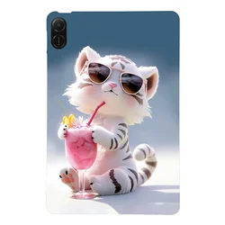 Colorful Silicone Tablet Case with TPU Painted Design for Honor Pad 10 (TPU - 19)