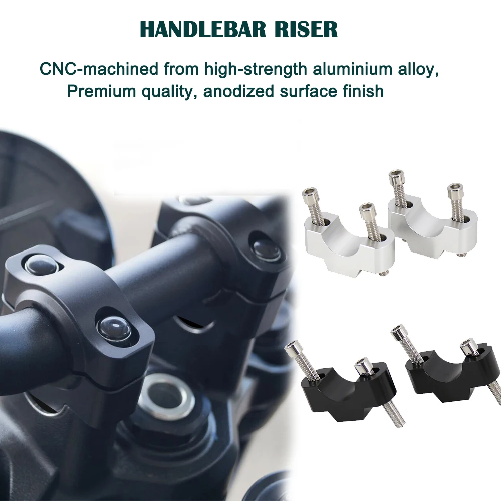 2021 Nuova Moto Per Trident 660 Manubrio Riser 28Mm Drag Handle Bar Clamp Extend Adapter