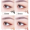 FLORTTE Liquid Eyeliner Lying Silkworm Eyelash Pen Quick Dry Waterproof Long-lasting Black Brown Eyeliner Pencil Cosmetic Makeup 6