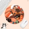 AKIRA VoltronAnimation Round Keyboard Mat Table Mat Students Cabinet Gamer Desktop Mousepad Cup Mats Deskpad Home Decor 3