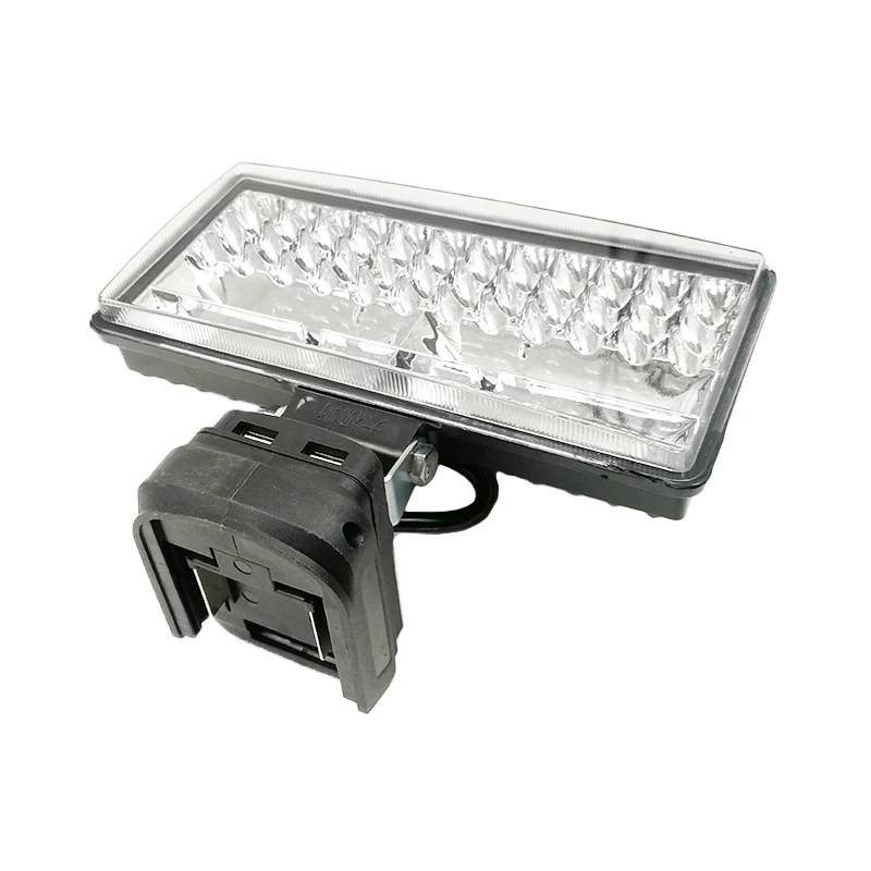 

LED Work Lights Flashlight Electric Torch Spotlight Car Lamp for Makita 18V Li-ion Battery Adapter BL1815 BL1830 USB Power Bank