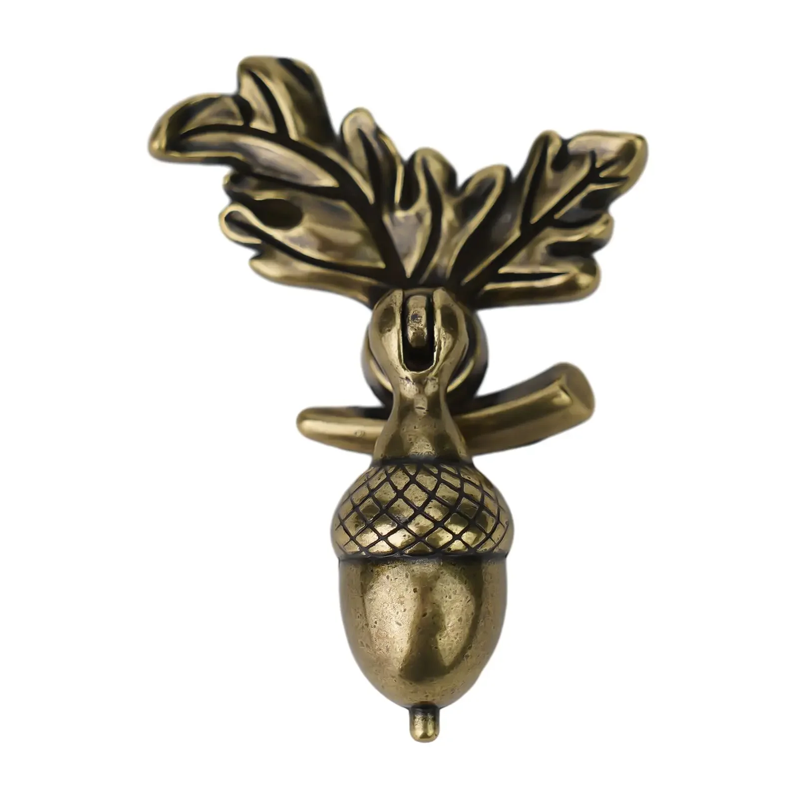 Drawer Knob Bronze Knob Acorn Handle Bronze Easy Installation Wide Application Zinc Alloy Bedside Cabinet Drawer