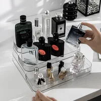 Big Desktop Perfume Shelf Bathroom Makeup Organizer Perfume Aromatherapy Organizer Skin Care Product Storage Rack Organizer 1