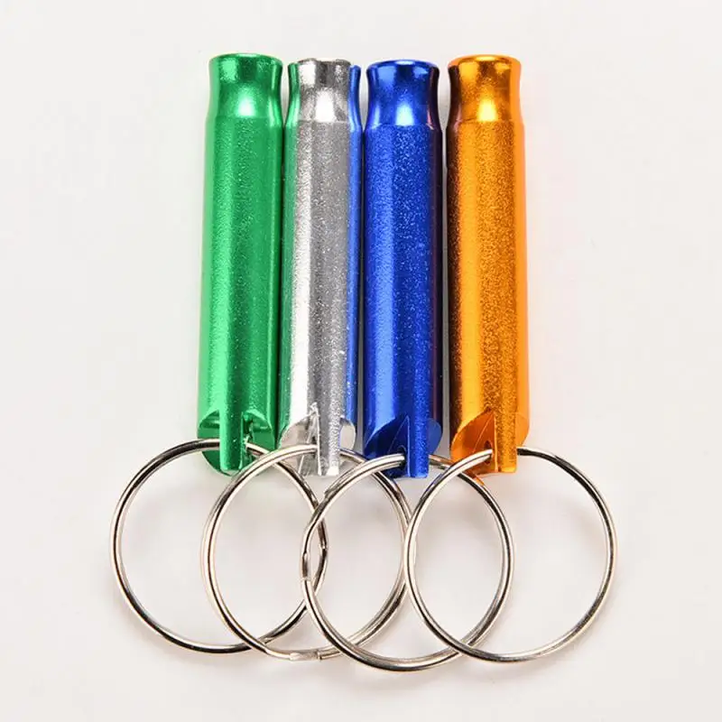 1/5PCS Training Multifunction Whistle Emergency Hiking Survival Small Whistle Aluminum Outdoor Multifunction Whistles Camping