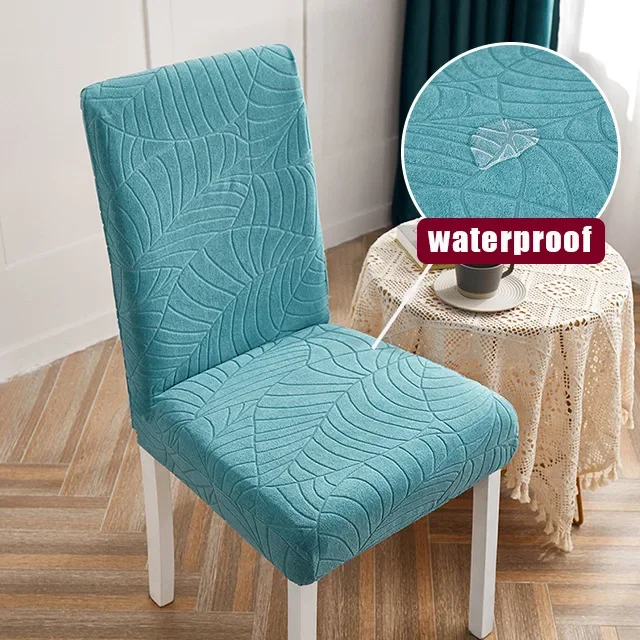 thumbnail image 1 of Funda impermeable para sillas de comedor, fundas para sillas, cocina, boda, Hotel, banquete, asiento Protector, 1 of 5