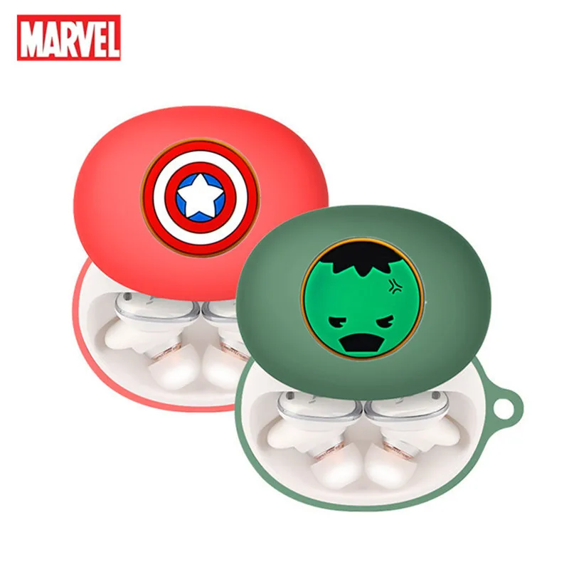 

Чехол для наушников Disney Marvel, чехол для Anker Soundcore Liberty 3 Pro, Мультяшные силиконовые беспроводные наушники, защитный чехол с крючком