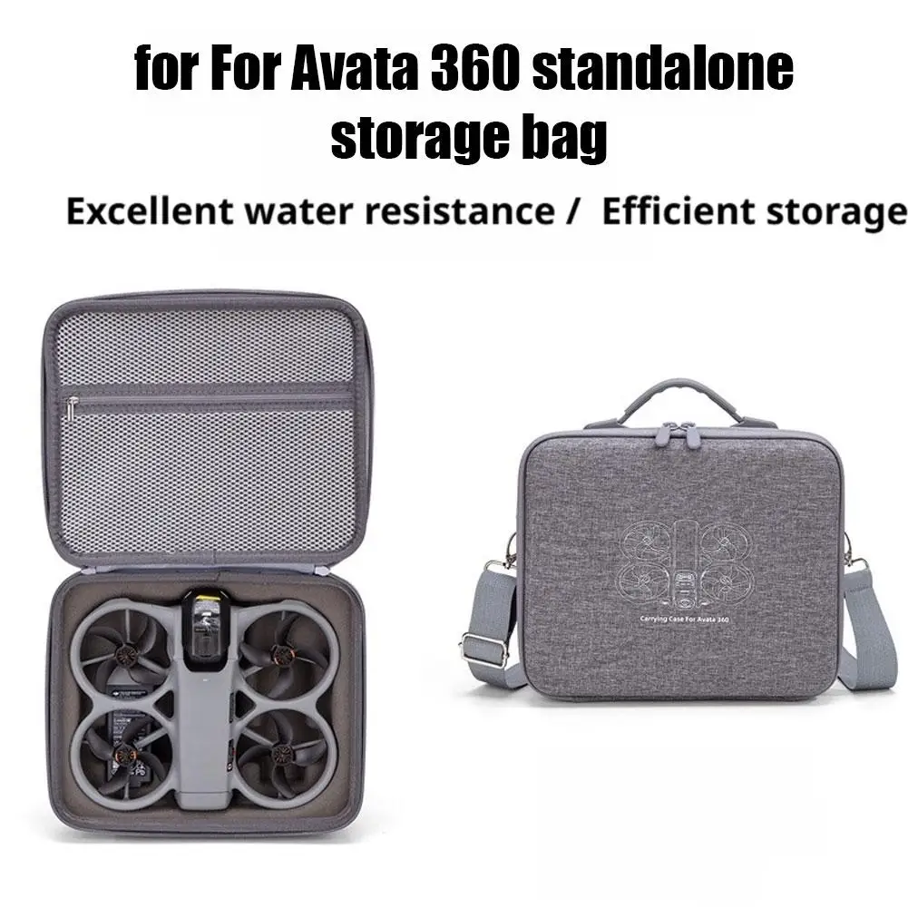DJI Avata 360 방수 충격 방지 드론 보호용 보관 가방과 호환되는 하드 쉘 캐리 케이스, 낙하 방지 풀 랩 버퍼