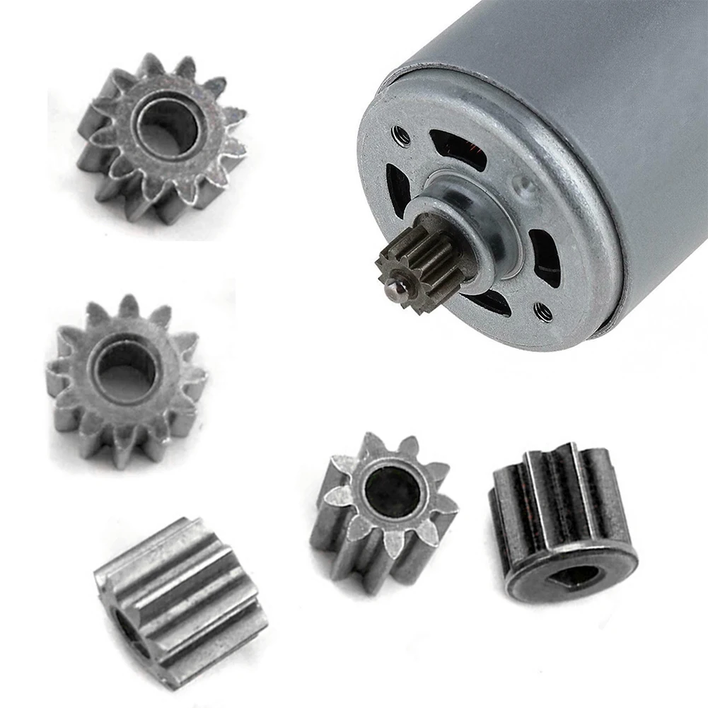 

9Teeth 12Teeth Gear D Type Gear For Cordless Drill Charge Screwdriver 550 Motor Home Hand Drill Power Tools Replacement Parts