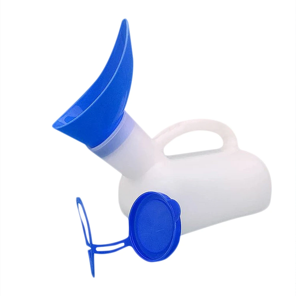 1000ML Plastic Mobile Urinal Toilet Aid Bottle Portable Outdoor Camping Car Urine Bottle For Women Men Journey Travel Kit #WO pee funnel for women standing piss female urinal for travel femme urinating device portable toilet outdoor camping mini silicone