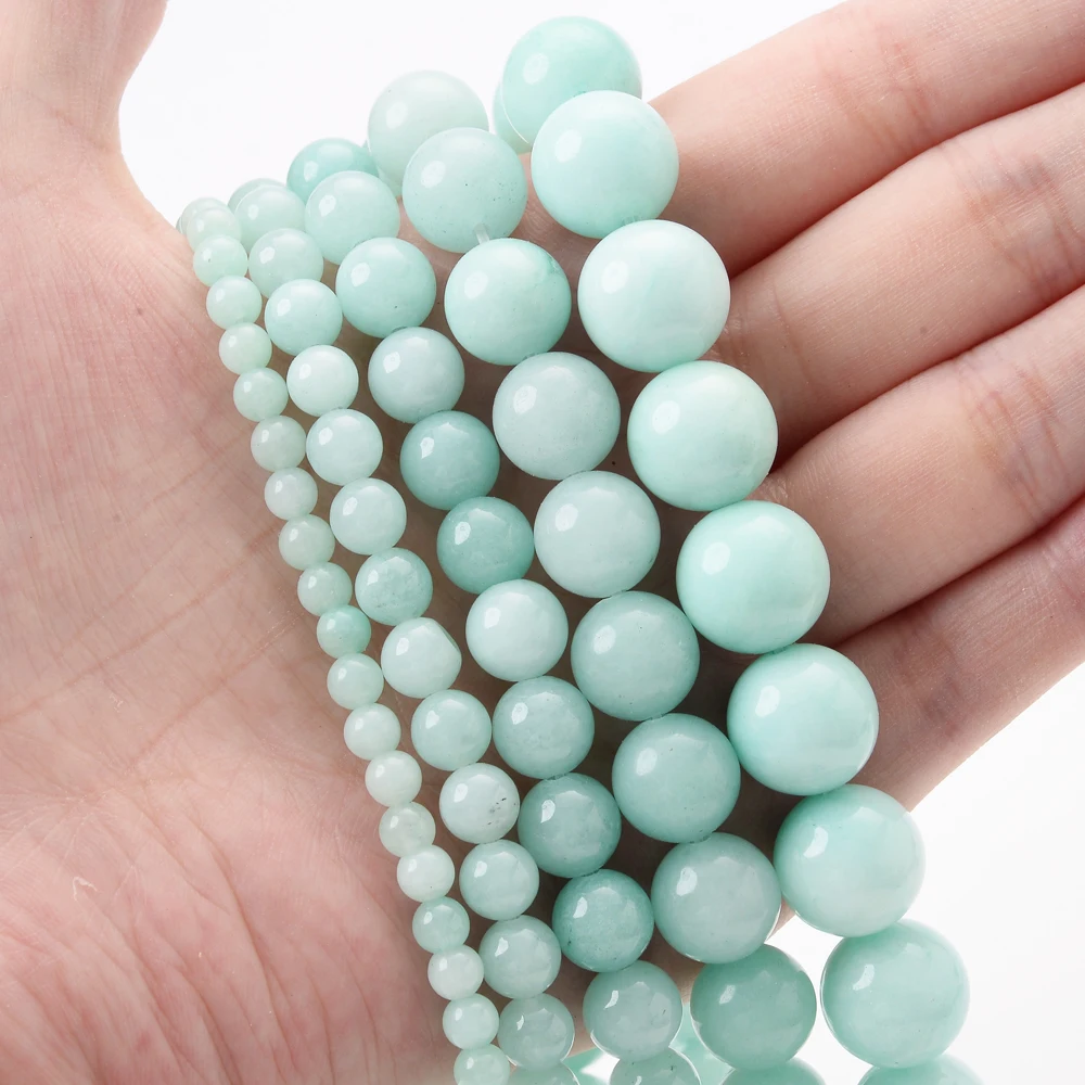 Vibrant Natural Gemstone Round Loose Beads for Handmade Jewelry Crafting