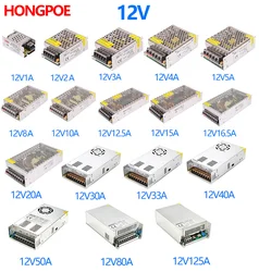 Versatile 12V High - Capacity Switching Power Supply (AC - DC Converter) - 220 V