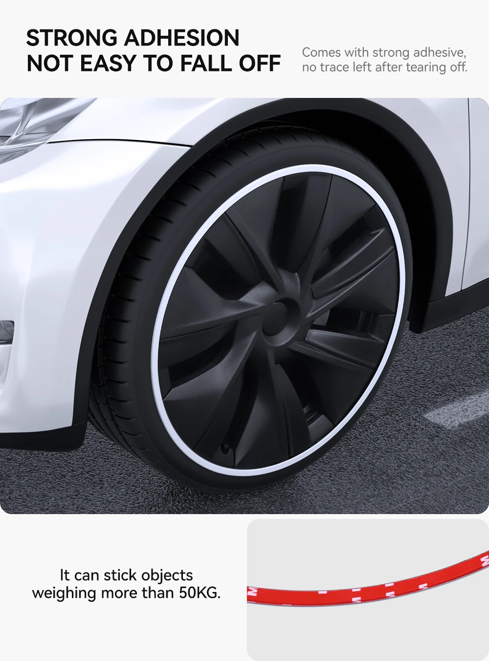 For Tesla Model 3 Y 2021-2025 Highland Juniper 19/20 Inches Wheel Protection Hub