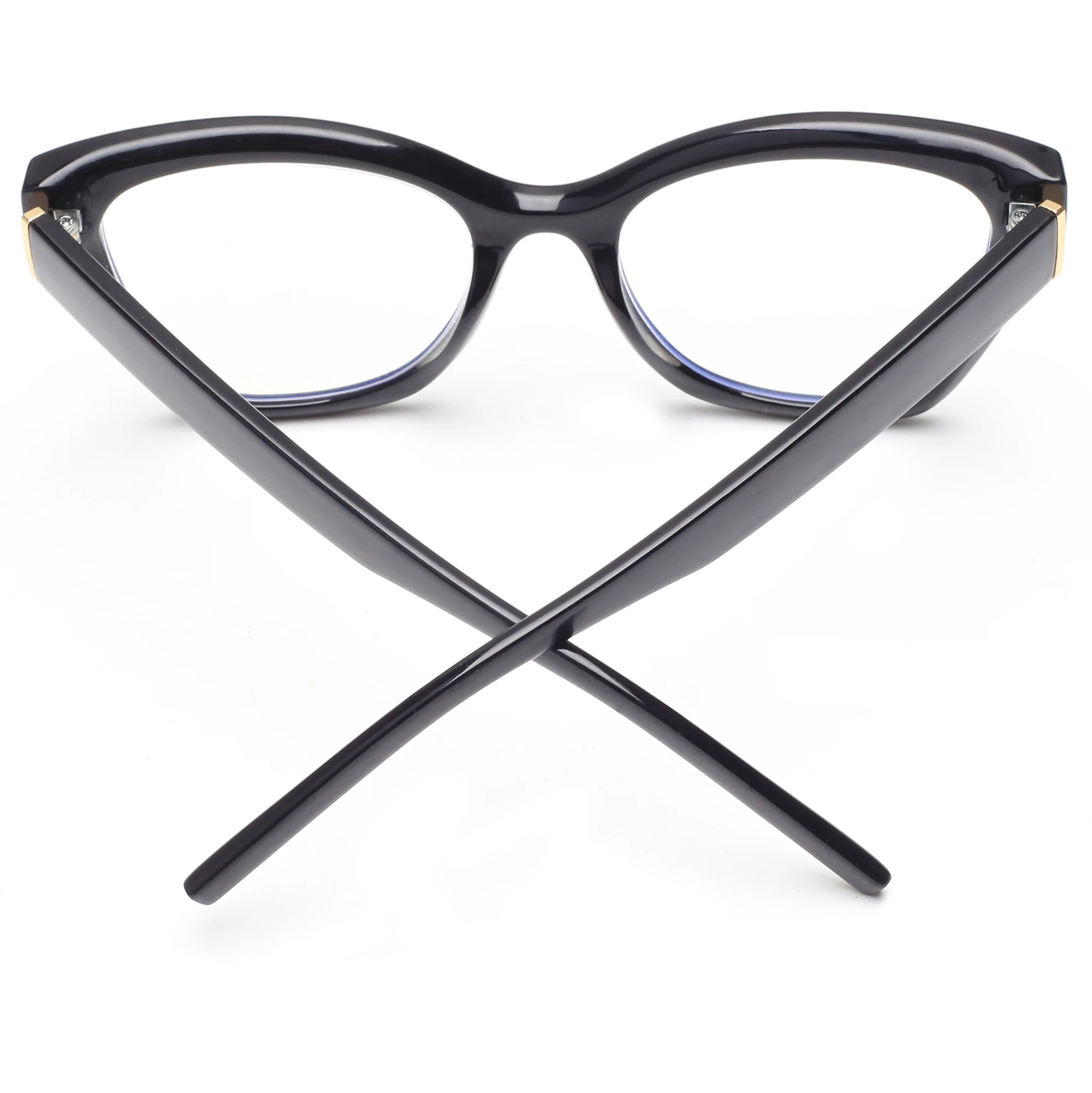 JM Oversized Reading Glasses for Women,  Trendy Oprah Style Cat eye Blue Light Computer Readers 2