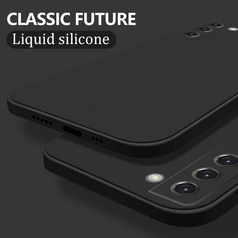 Premium Liquid Silicone Soft Phone Case - Durable TPU Protective Cover
