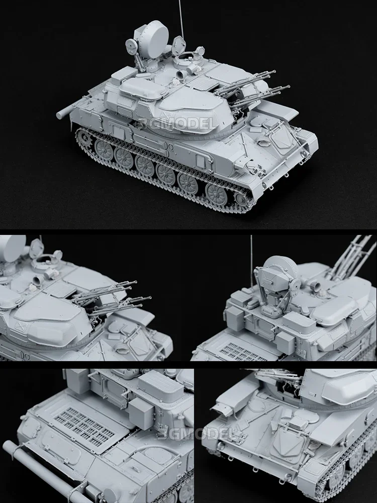 Maquette ZSU-23-4M Shilka Zimi 1/35 - Kit Plastique Non Assemblé | Modélisme Militaire Soviétique