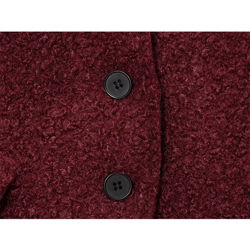 2025 Autumn Casual Jacket Coat Fashion Faux Lamb's Wool Long Sleeve Jackets For Women Streetwear Casual New Outerwear ﻿