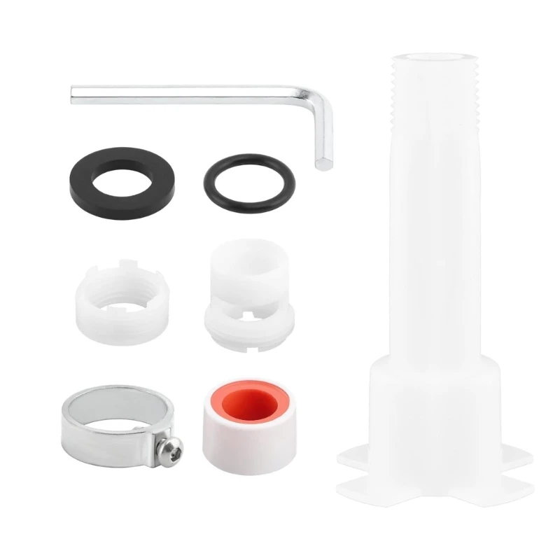 Sturdy Bathroom Spouts Adapter Set Accessory for Easy Brass Pipe Fitting