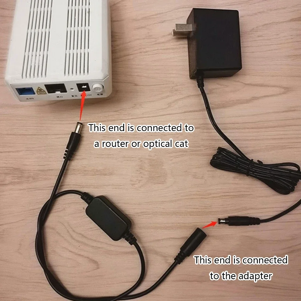 Router Timed Reboot Controller Optical Modem WiFi Power 72-Hour Auto Power Cut Reset Speed Boost Reboot Cable - 4