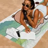 Bubu And Dudu Beach Towel Cartoon Cute Summer Kids Large Bath Pool Beach Towel Microfiber Absorbent For Swimming Travel 2