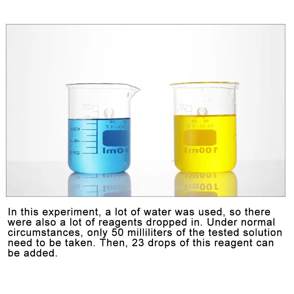 PH Reagent Test Liquid Aquarium Water Quality PH Multifunctional Precision Convenient Solution Detection H1D9