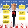Trump Merchandise W/Real Voice Talking Trump Pen Donald Trump Gifts Novelty Gifts for Adults Unique Gag Gifts Christmas Birthday 6