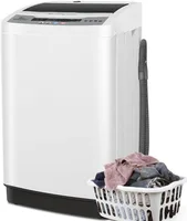Portable Washing Machine 17.8Lbs Portable Washer Machine with Drain Pump, 2.8 Cu.ft Compact Washer with 10 Programs 1