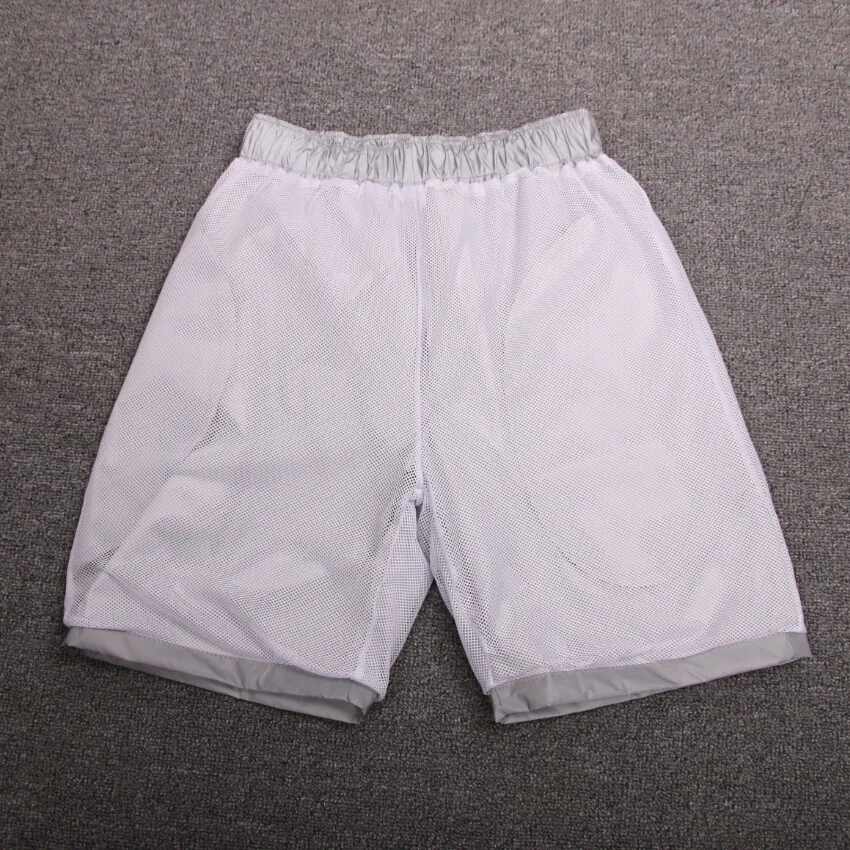 White Reflective Board Shorts 4