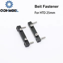 QDHWOEL E-series Belt Fastener For Width 25mm Open-Ended Timing Belt Transmission For X/Y Axis Hardware Tools Machine Parts