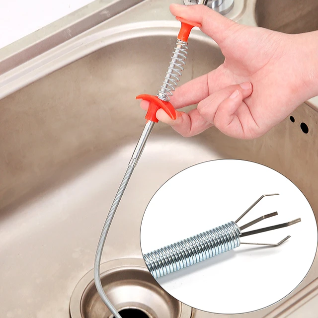 6 Pcs Drain Clog Remover Tool 6 Pcs Drain Opener Hair Clog Remover Sink Drain  Cleaner Sticks Tool Shower Drain Cleaner Tool For - AliExpress
