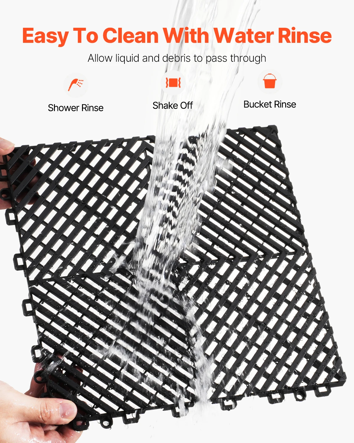 Interlocking Non-Slip Drainage Mats 4