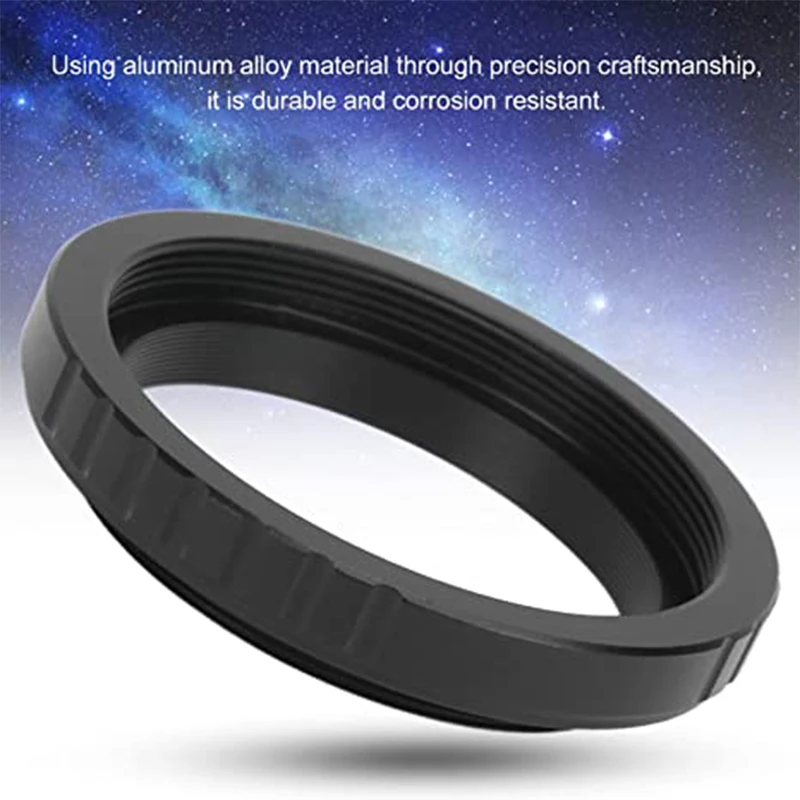 Фото SCT-M42/M48,SCT Female To (M42/M48)x0.75 Male Thread Adapter For C 5, 6, 8 With 9,25, 11, 14 Шмидт Cassegrain Telescope Metal №4