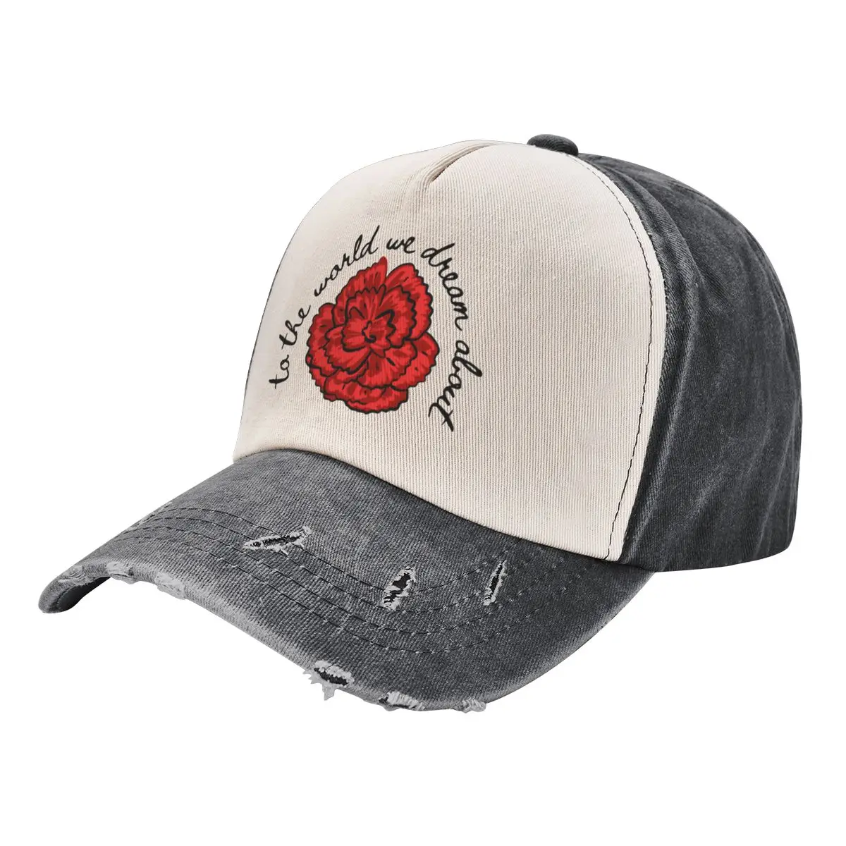 

To the World We Dream About Hadestown Baseball Cap Golf Vintage Sunscreen Luxury Woman Men's