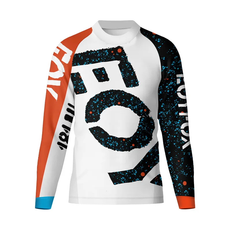 motorcycle Motocross Racing T-shirt Downhill Mountain Bike DH MX MTB Motorbike Jersey Summer Men Woman Motorcycle Jersey XS-4XL 2
