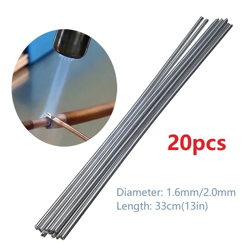 

20/50pcs Welding Rods Copper Aluminum Iron Fux Cored Welding Rod Weld Wire Universal Copper Stainless Steel Iron Power Tool Part