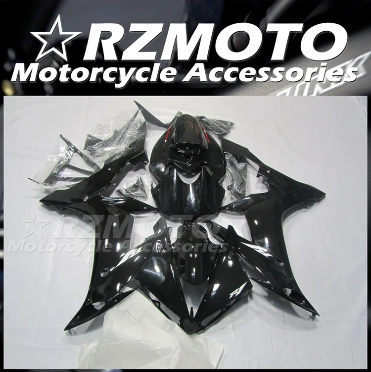 

4Gifts New ABS Motorcycle Bike Fairings Kit Fit For YAMAHA R1 2004 2005 2006 04 05 06 Bodywork Set Custom Black