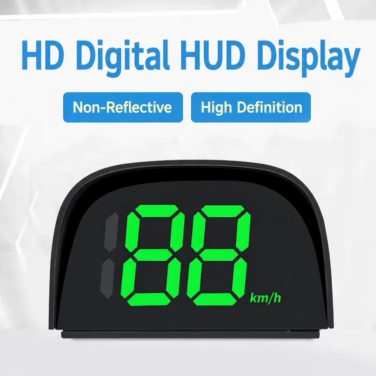 Display Head-Up (HUD) per Auto con Avviso di Sicurezza Satellitare BeiDou, Schermo HD Silenzioso, Proiettore Tachimetro per Veicoli - immagine 4