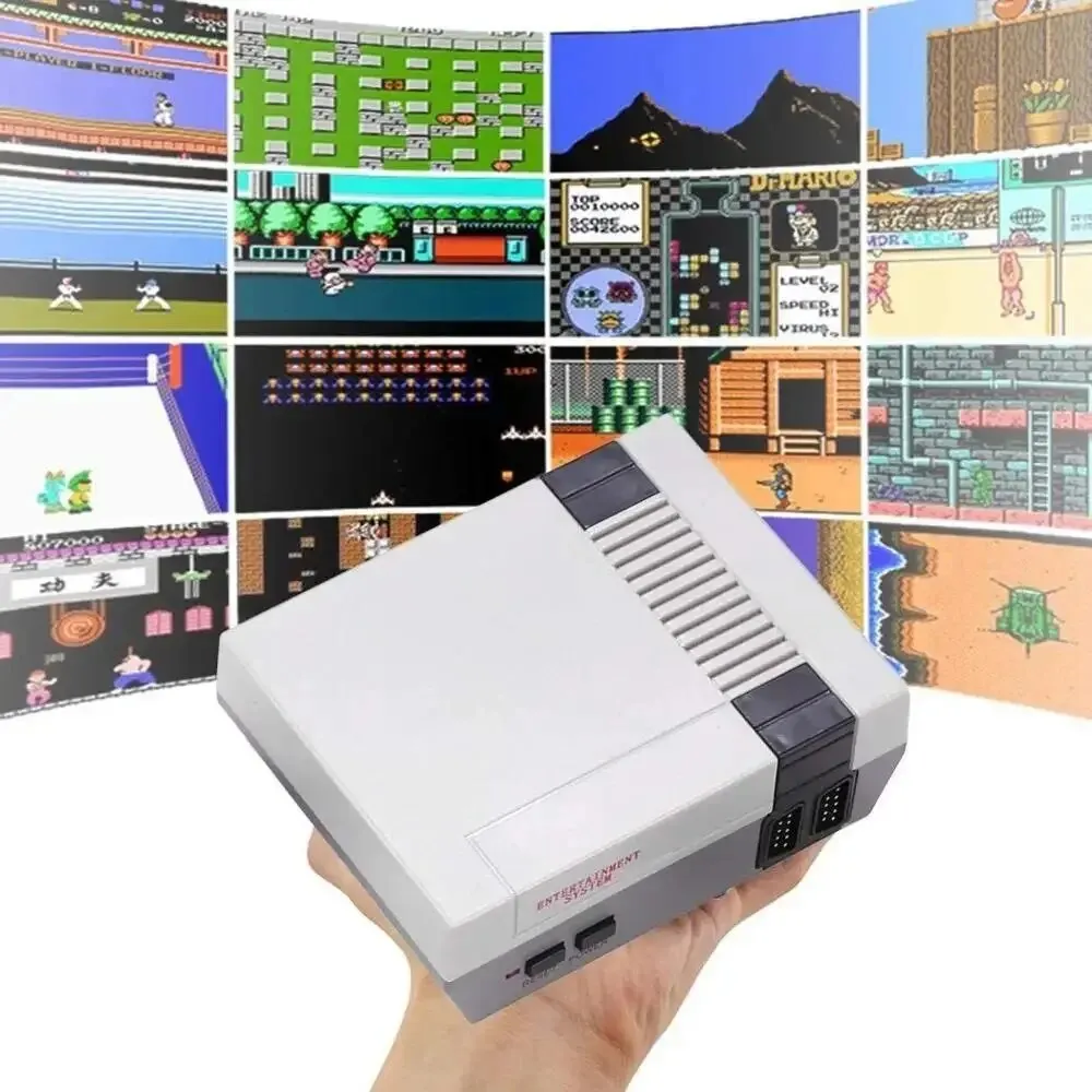 클래식 게임의 노스탤지어를 재현하는 Mini TV 휴대용 게임 콘솔
