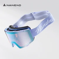 Ski goggles HD anti fog single board ski goggles Snow goggles Outdoor skiing equipment available for men and women 1