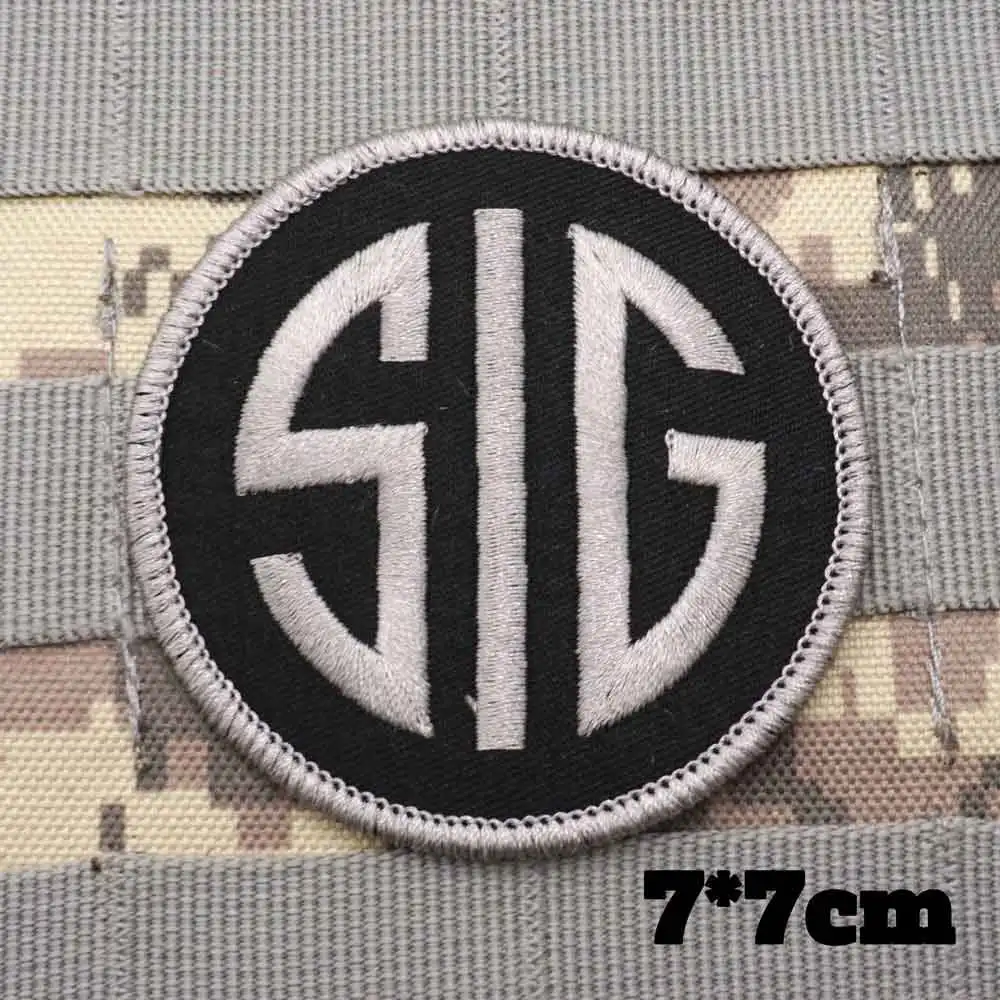 SIG SAUER LEGION Military Tactical Embroidered Patches Armband