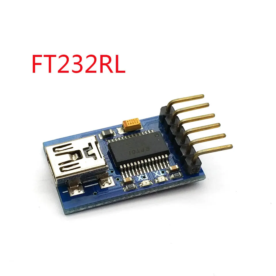 

Basic Breakout Board For Arduino FTDI FT232RL USB To TTL Serial IC Adapter Converter Module 3.3V 5V FT232 Switch
