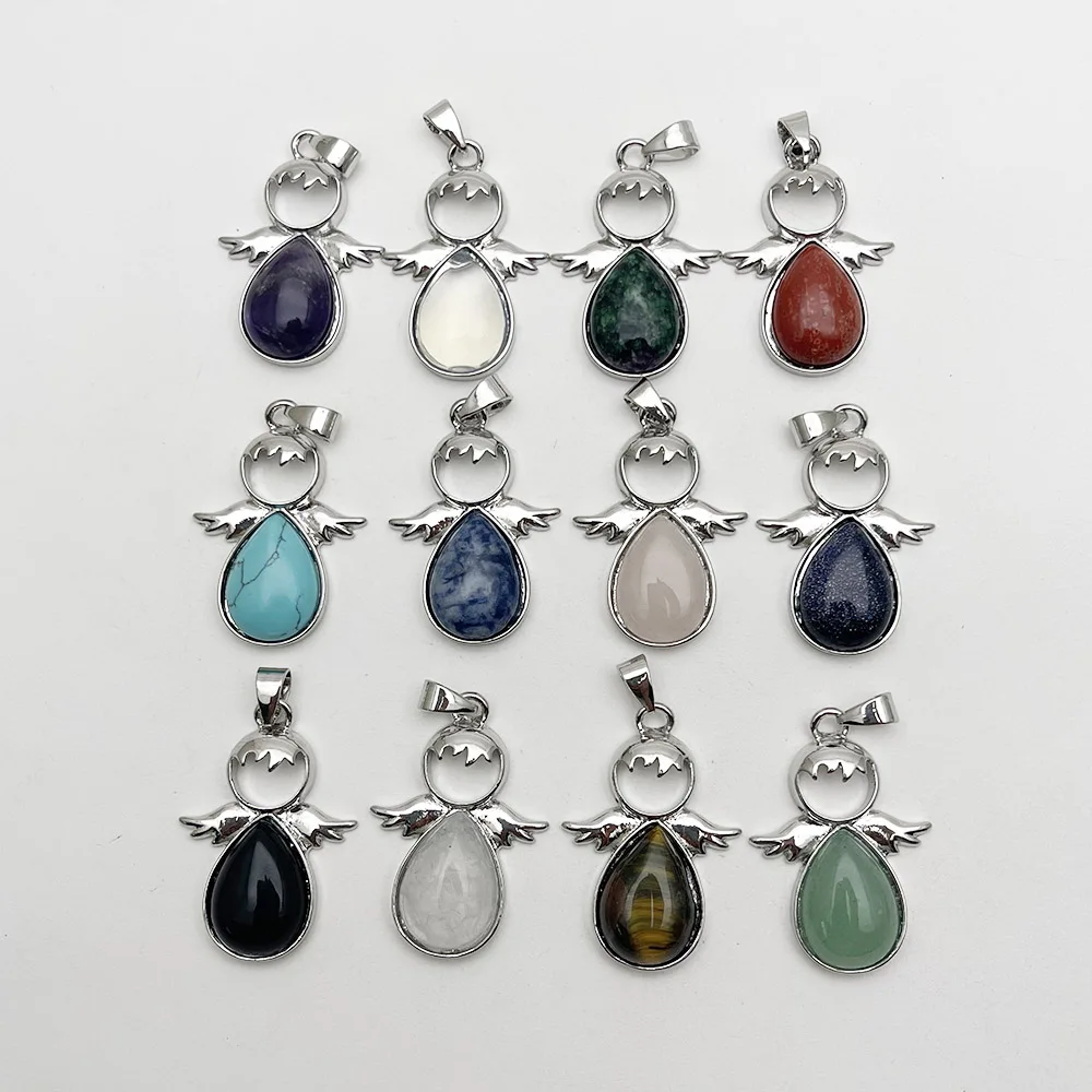 

12 шт., подвеска «Ангел» для изготовления ювелирных изделий