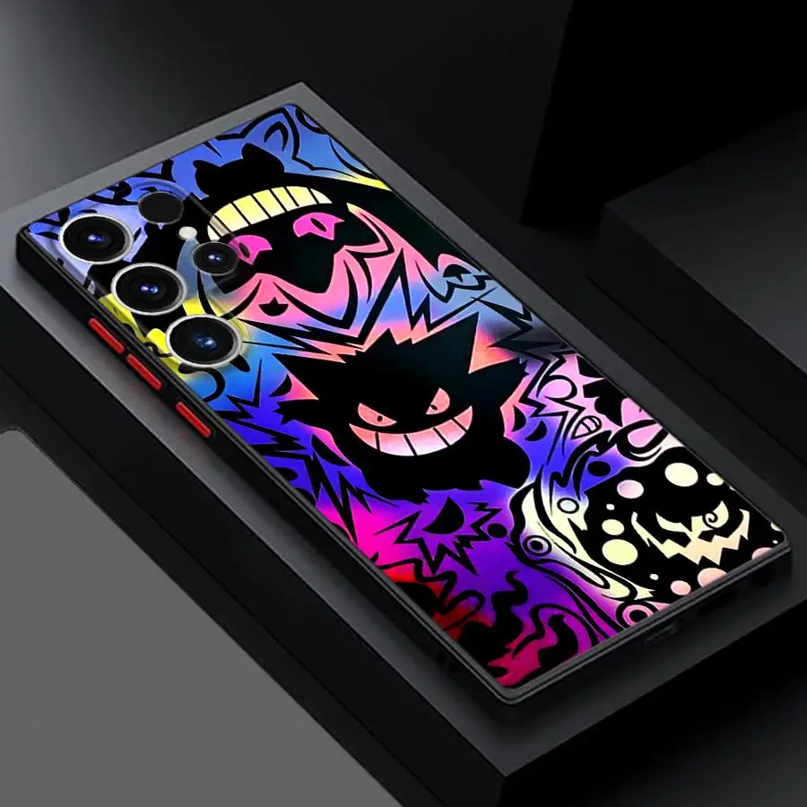 غلاف حماية سيليكون بتصميم Gengar أنمي لهواتف سامسو...