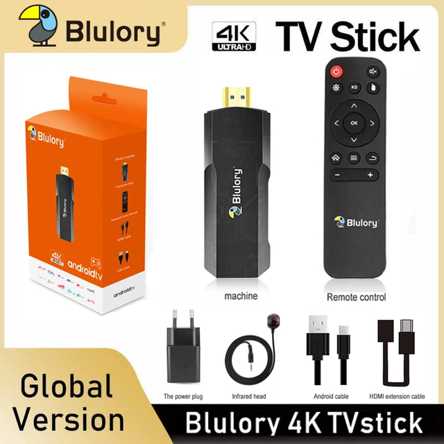 sponsoreret Glæd dig Habubu Global Version Blulory 4k Tv Stick Android Tv 12.0 1gb 8gb Hdmi 2.0  Quad-core Cpu Dual-core Gpu Hdr 10+ 4kp60 Wi-fi 2.4g+5ghz - Tv Stick -  AliExpress