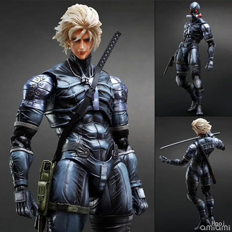Original SQUARE ENIX Play Arts Kai Metal Gear Solid 2 Raiden