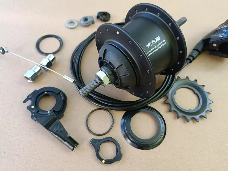 Nexus SGC30017R Internal 7 Speed Gear HUB 32 Holes with Shifter small