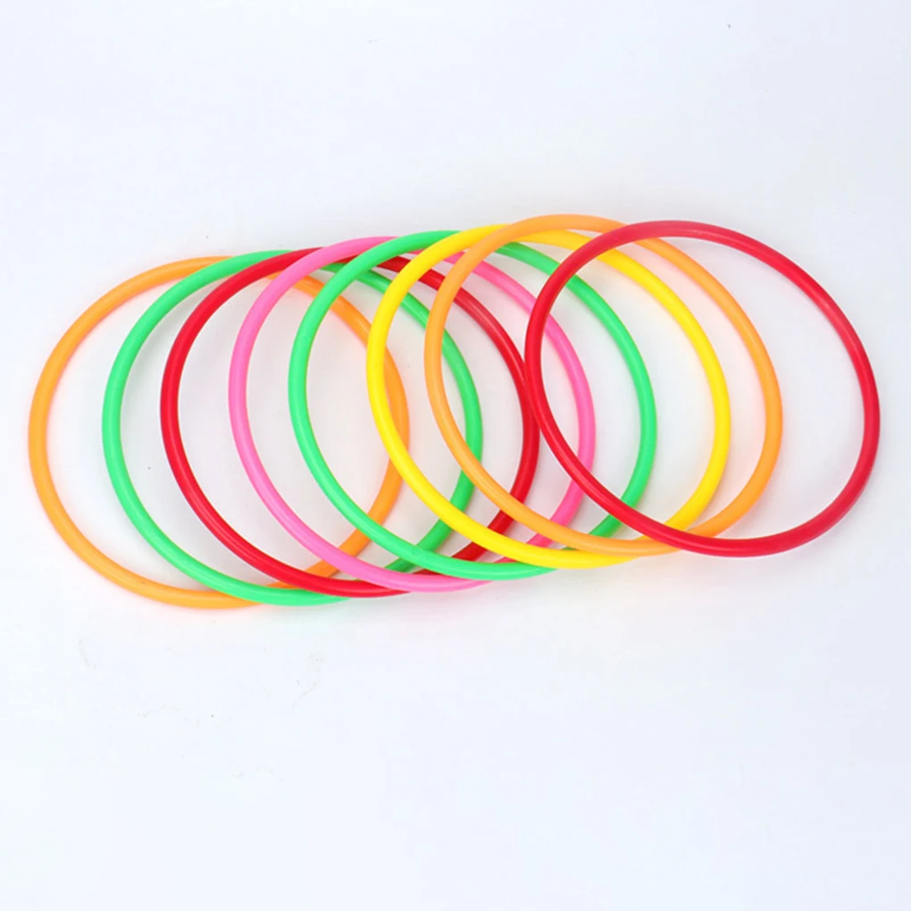 New Children&rsquo;s Fun Ring Throwing Game Outdoor Throwing Plastic Circle Parent-child Interactive Competition Kids Sense Training