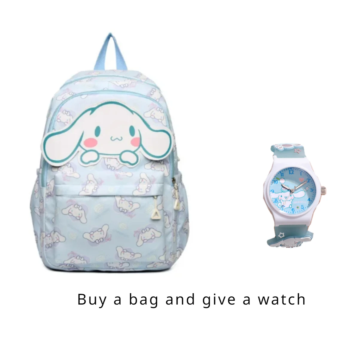 

Sanrio рюкзак аниме Kuromi Cinnamoroll My Melody Студенческая сумка большой емкости женская сумка для детей подарок для девочек