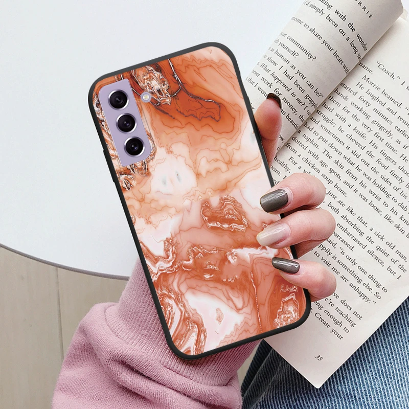 Marble Stone Texture Protective Silicone Phone Case