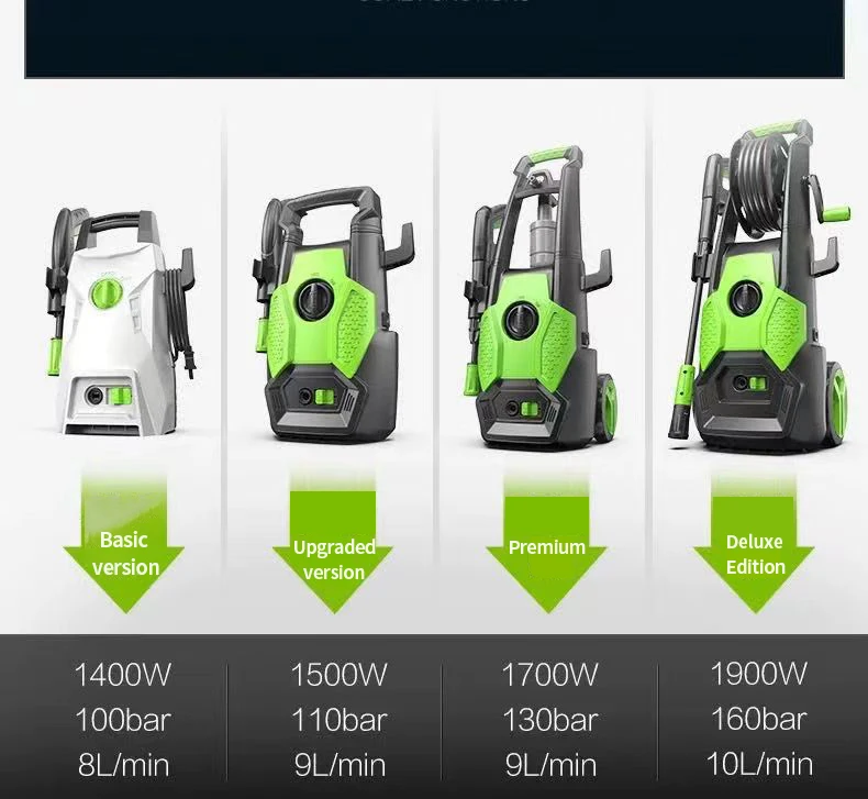 Commercial high pressure washer electric power 100-160 bar high pressure cleaner for car washer shop